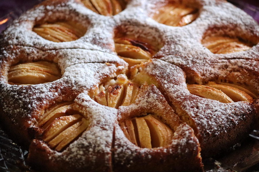 Recette de cuisine : Gâteau allemand aux pommes