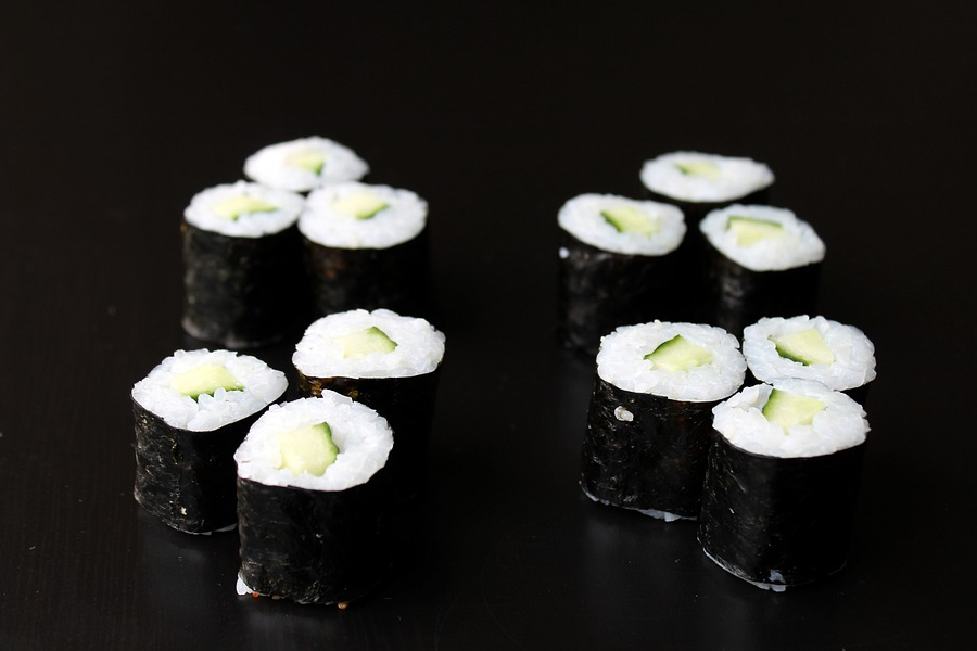 Recette de cuisine : Maki sushi au concombre